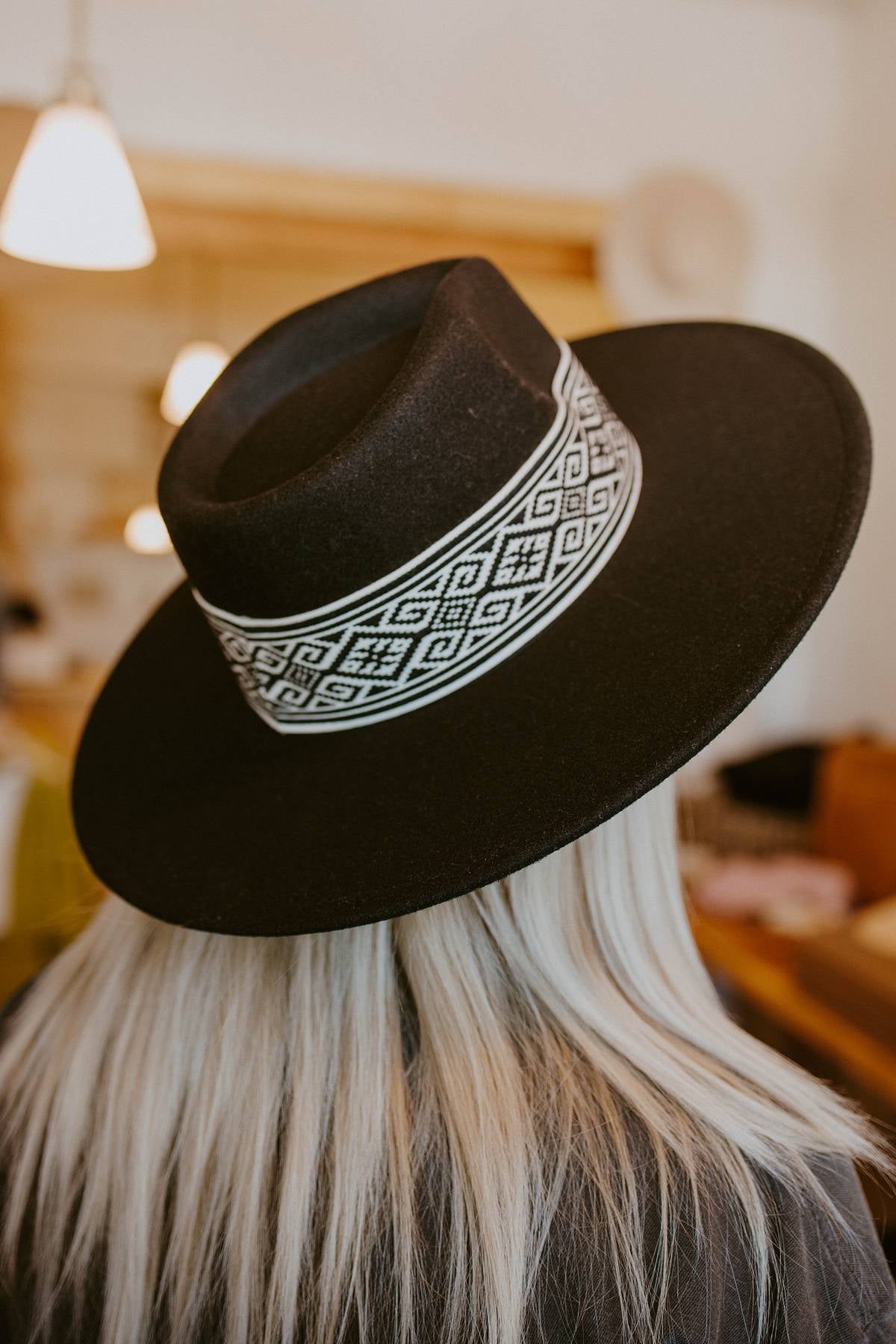 Tribal Ribbon Fedora